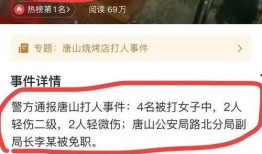 唐山打人者最新爆料信息,惊人细节揭露真相